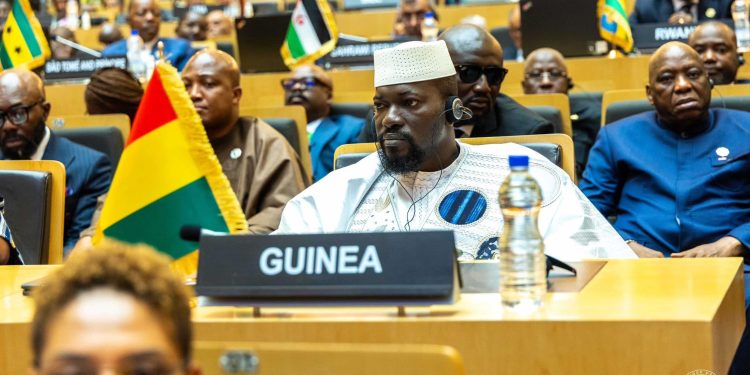 Sommet de l’Union africaine : Mamadi Doumbouya réaffirme les ambitions de la Guinée sur la scène continentale