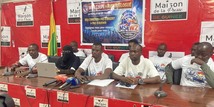 Guinée : les exploitants de “wifi jaune” plaident pour leur réhabilitation et une régularisation de leur activité