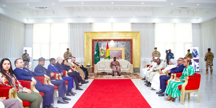 Programme Simandou : le Président Doumbouya reçoit une délégation de la BADEA et du Fonds de l’OPEP