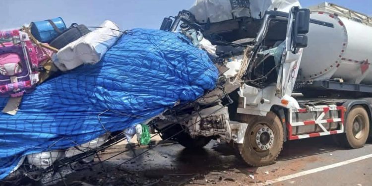 Kindia : sept morts dans une collision entre deux véhicules sur le pont de Kolenté